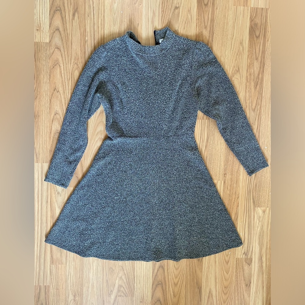 Long sleeve mini dress